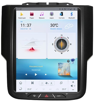 Магнитола Tesla для Dodge RAM 1500 (2012-2020) на Android 13 - CARMEDIA ZF-1159-GE