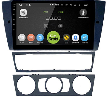 Штатная магнитола CarDroid RD-2742F для BMW 3 E90/91/92/93, 2005-2012 (Android 10)