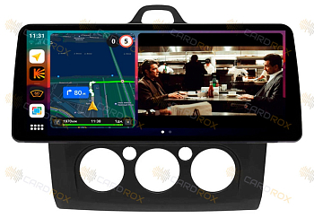 Штатная магнитола Ford Focus II 2005-2011 кондиционер (черный) на Android 10, DSP, 4G, IPS, Carplay - Cardrox CD-4883-12 (12 дюймов)