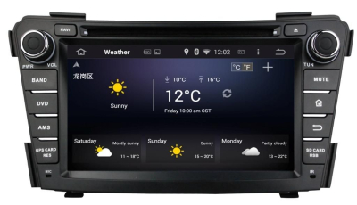 Штатная автомагнитола Hyundai i40 2011+ Carmedia KD-7029-P6 Android 9.0 DSP