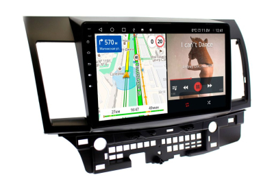 Штатная магнитола Mitsubishi Lancer X 2007-2015 (10 дюймов) на Android 11 - Cardrox CD-4042M