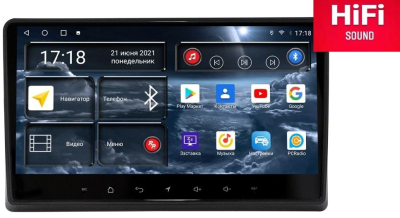 Автомагнитола штатная с 2K экраном Redpower 75141 на Android 10 для Volkswagen Touareg 1-поколение (2002-2010)