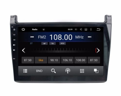 Штатное головное устройство для Volkswagen POLO рестайлинг на Android 8.0 Carmedia KDO-1019