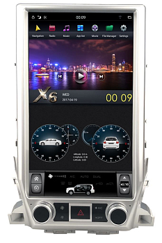 Магнитола Tesla для Toyota Land Cruiser 200 10.2015+ на Android 9.0 CARMEDIA ZF-1829H-DSP