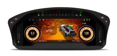 Цифровая приборная панель для Nissan Patrol Y61- Carmedia ZH-HL155