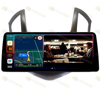 Штатная магнитола Chevrolet Cruze 2013-2015 черный матовый на Android 10, DSP, 4G, IPS, Carplay - Cardrox CD-4175-12-B (12 дюймов)