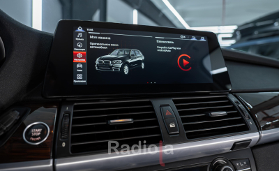 Монитор 10,25" BMW X5/X6 (E70/E71) 2011-2014 CIC на Android 13 - Radiola RDL-6225 L