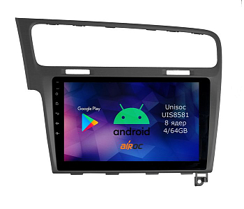 Штатная магнитола для Volkswagen Golf 7 grey на Android 14 - Airoc RMN-3715G Штатная магнитола для Volkswagen Golf 7 grey на Android 14 - Airoc RMN-3715G