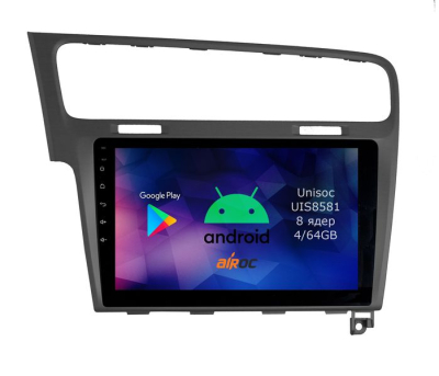 Штатная магнитола для Volkswagen Golf 7 grey на Android 14 - Airoc RMN-3715G