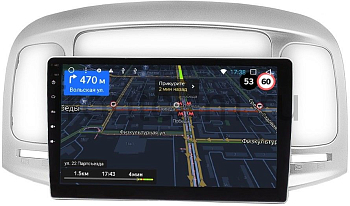 Штатная магнитола для Hyundai Verna II 2005-2010 OEM RS9-069 на Android 9.1