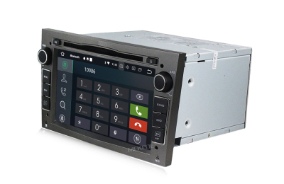 Штатное головное устройство OPEL Astra H, Vectra C, Corsa D, Antara, Vivaro, Meriva, Zafira (темно серый) на Android 10 Carmedia MKD-7408-P5-g