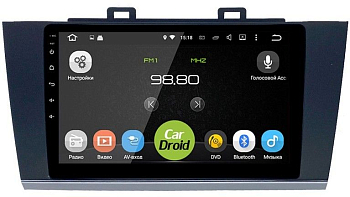Штатная магнитола CarDroid RD-3404F для Subaru Outback, Legacy (Android 10)
