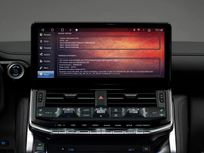 Штатная магнитола для Toyota Land Cruiser 300 2021+ low на Android 12 - Carmedia ZH-T1210L