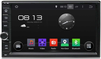 Автомагнитола на Android 9.0 Carmedia KD-7000-P30 2DIN универсальная