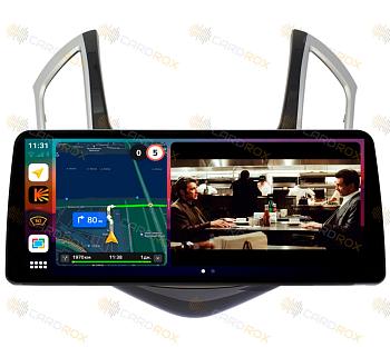 Штатная магнитола Chevrolet Cruze 2013-2015 черный глянец/серебро на Android 10, DSP, 4G, IPS, Carplay - Cardrox CD-4175-12-G (12 дюймов)