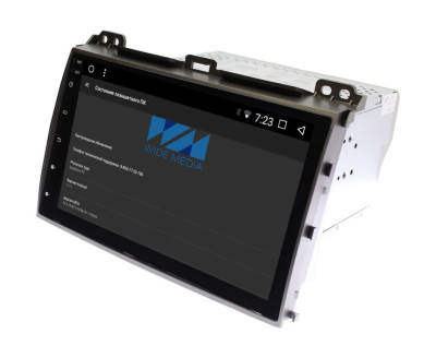 Штатная автомагнитола Wide Media WM-VS9A107NB-1/16 для Toyota Land Cruiser Prado, Lexus GX 2002-2009 на Android 7.1