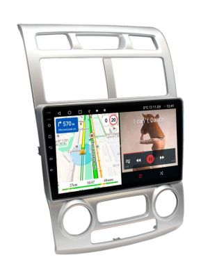 Штатная магнитола Kia Sportage II 2004-2008 (климат-контроль) на Android 11 - Cardrox CD-4361M