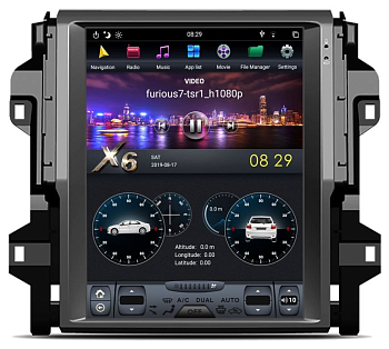 Магнитола Tesla для Toyota Fortuner 2015+ на Android 9.0 Carmedia ZF-1238-DSP