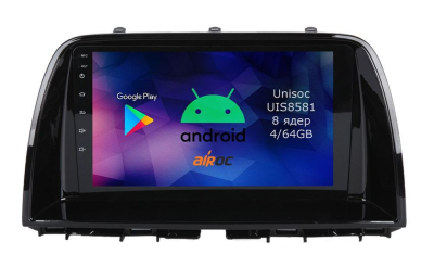 Штатная магнитола для Mazda CX-5, 2015-2016 (со штатным цветным экраном) на Android 14 - Airoc RMN-2410-N15