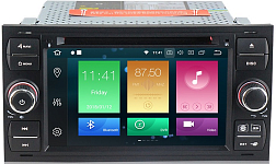 Штатное головное устройство Черная для Ford Focus 2 2005-2007, Transit 2006-2015, C-Max 2003-2010, Fusion 2005-2012 (230х120мм) на Android 10 Carmedia MKD-F745B-P6N