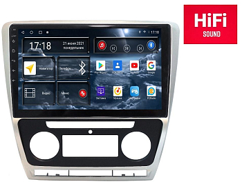 Автомагнитола штатная Redpower 75005 на Android 10 для для Skoda Octavia A5 (02.2004-04.2013) Климат