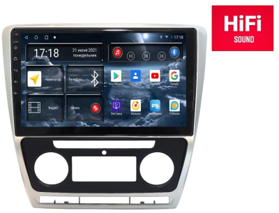 Автомагнитола штатная Redpower 75005 на Android 10 для для Skoda Octavia A5 (02.2004-04.2013) Климат