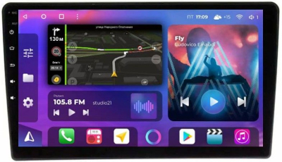Штатная магнитола для Fiat Ducato, Citroen Jumper, Relay, Peugeot Boxer 2006+ (нет ШГУ и мультируля) на Android 13, QLED/2K, 4G - FarCar S500 Plus (3058M)
