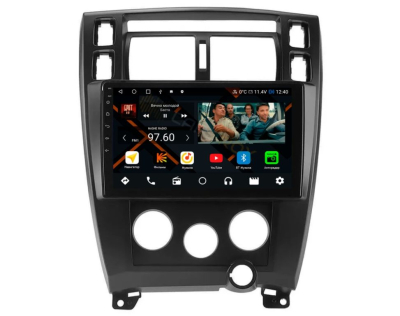 Штатная магнитола Hyundai Tucson 2004-2009 черный на Android 11 - Cardrox CD-4672M