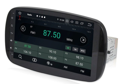 Штатная автомагнитола Mercedes-Benz Smart 2015-2019 Carmedia XN-M902-P5 Android 10