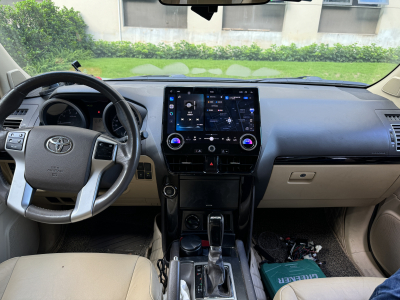 Штатная магнитола для Toyota Land Cruiser Prado 150 2017+ на Android 12 - Carmedia HP-T1203-17