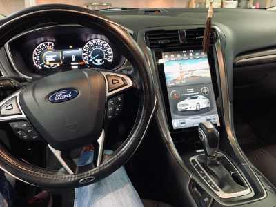 Магнитола Tesla для Ford Mondeo 5 2015+ кондиционер Android 11 - Carmedia ZF-1201M-Q6