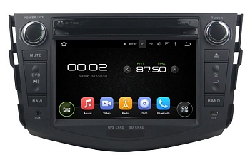 Штатная автомагнитола Android 10 Carmedia XN-7606-P30 для Toyota RAV4 2006-2012