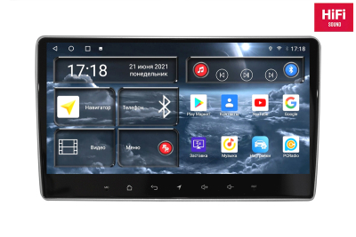 Автомагнитола штатная Redpower 75354 на Android 10 для УАЗ Патриот 3-й рестайлинг (10.2016-н.в.)