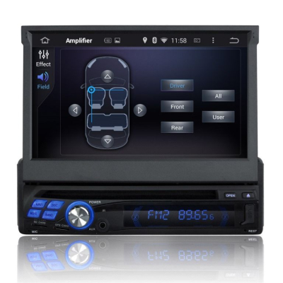 Универсальная автомагнитола 1DIN Carmedia KD-8600-P5 Android 9.0 DSP