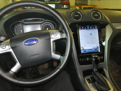 Магнитола Tesla для Ford Mondeo 2011-2012 на Android 9.0 Carmedia ZF-1052-32-DSP