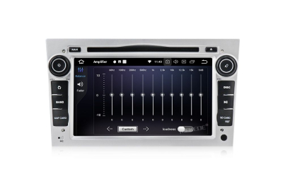 Штатная автомагнитола Opel Astra H, Vectra C, Corsa D, Antara, Vivaro, Meriva, Zafira (серебро) Carmedia MKD-7408-P30-s Android 10 DSP