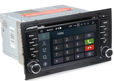 Магнитола для Audi A4, RS4, S4 2000-2008 (B6,B7,8E,8H) на Android 10 - Carmedia MKD-7074-P6