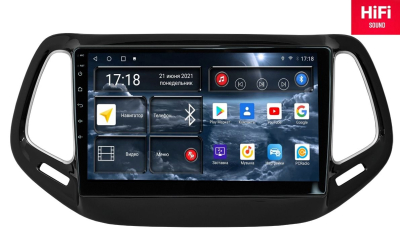 Автомагнитола штатная Redpower 75315 на Android 10 для для Jeep Compass (2017-2020)