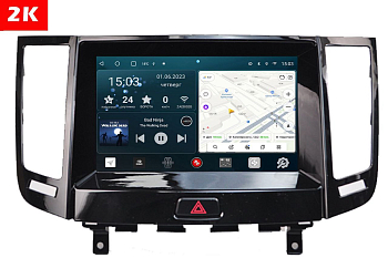 Автомагнитола штатная с 2K экраном RedPower 71323 Slim на Android 10 для Infiniti FX35 FX37 (2008-2013)