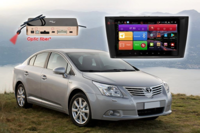 Автомагнитола штатная RedPower K 51187 IPS DSP на Android 8.0 для Toyota Avensis 2009-2015 (чёрный)