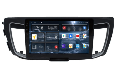 Автомагнитола штатная с 2K экраном RedPower 71690 Slim на Android 10 для Honda Accord 9 2014-2018
