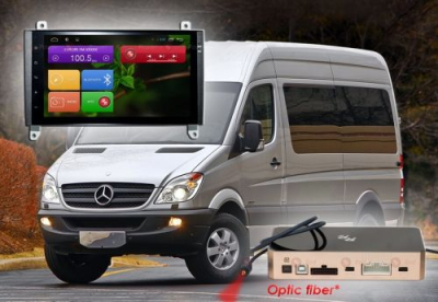 Штатное головное устройство Redpower 31068 IPS DSP на Android 7.1+ для Mercedes-Benz Vito, Viano, Sprinter, Volkswagen Crafter