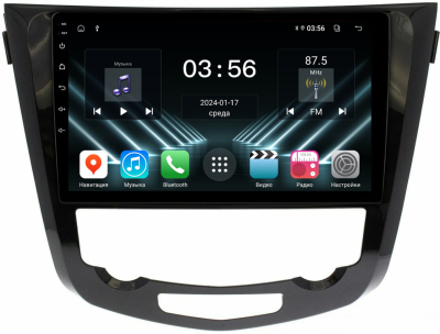 Штатная магнитола для Nissan Qashqai 2014+, X-Trail 2014+ на Android 13 - FarCar (D/DX665M климат (проводка 20+))