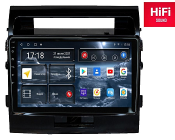 Автомагнитола штатная Redpower 75200G на Android 10 для для Toyota Land Cruiser 200 (09.2007-12.2015) глянцевая Автомагнитола штатная Redpower 75200G на Android 10 для для Toyota Land Cruiser 200 (09.2007-12.2015) глянцевая