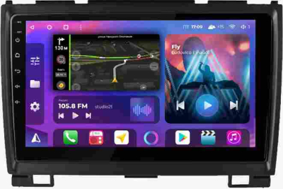 Штатная магнитола для Great Wall Hover H3 2010-2015, H5 2010-2017 (круглые воздуховоды) на Android 13, QLED/2K, 4G - FarCar S500 Plus (3031M)