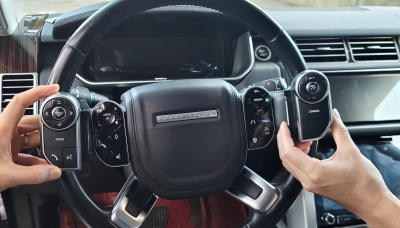 Кнопки руля для Land Rover RR Vogue 2013-2017, Sport 2013-2017, Discovery 5 2013-2017 - Carmedia ZF-2009