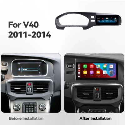 Магнитола для Volvo S40 2011-2014 на Android 10 - Carmedia JT-V8009