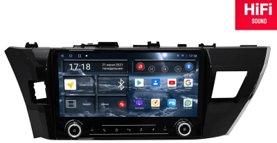 Автомагнитола штатная Redpower K75166 на Android 10 для для Toyota Corolla (2013-2016) дорестайл, под рынок США