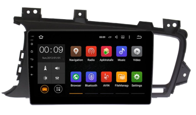 Штатная магнитола Roximo 4G (2K) RX-2322-N11 KIA Optima 3, 2011-2013 (авто с навигацией) (Android 13)