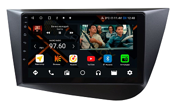 Штатная магнитола Seat Leon 2005-2013 на Android 11, DSP, 4G, IPS / QLED 2K, Carplay - Cardrox CD-4588